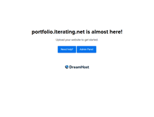 Tablet Screenshot of portfolio.iterating.net